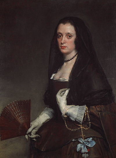 The Lady with a Fan Diego Velazquez